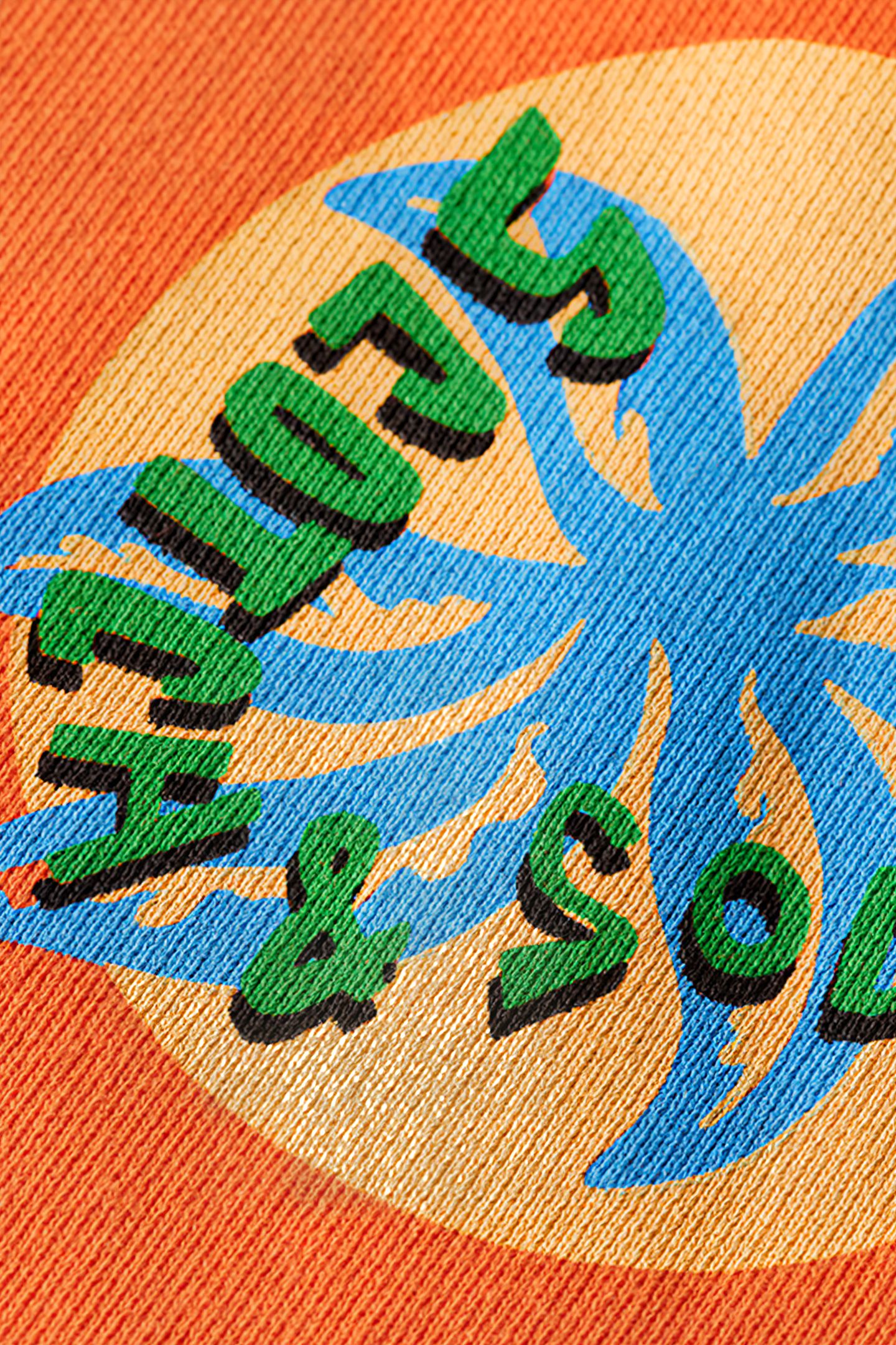 GARMENT-DYED ARTWORK SWEATSHIR LIFE BUOY 8