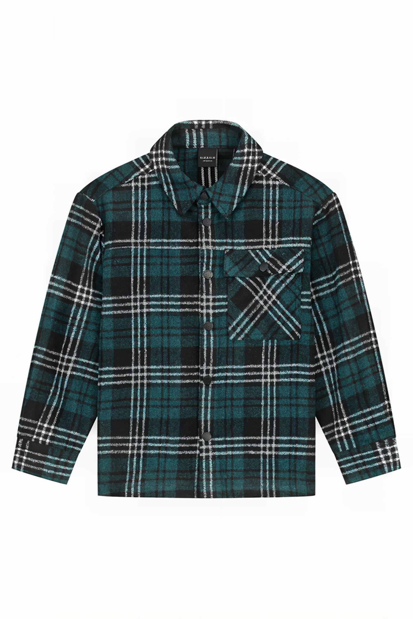 VINCE SHIRT HUNTER GREEN 1