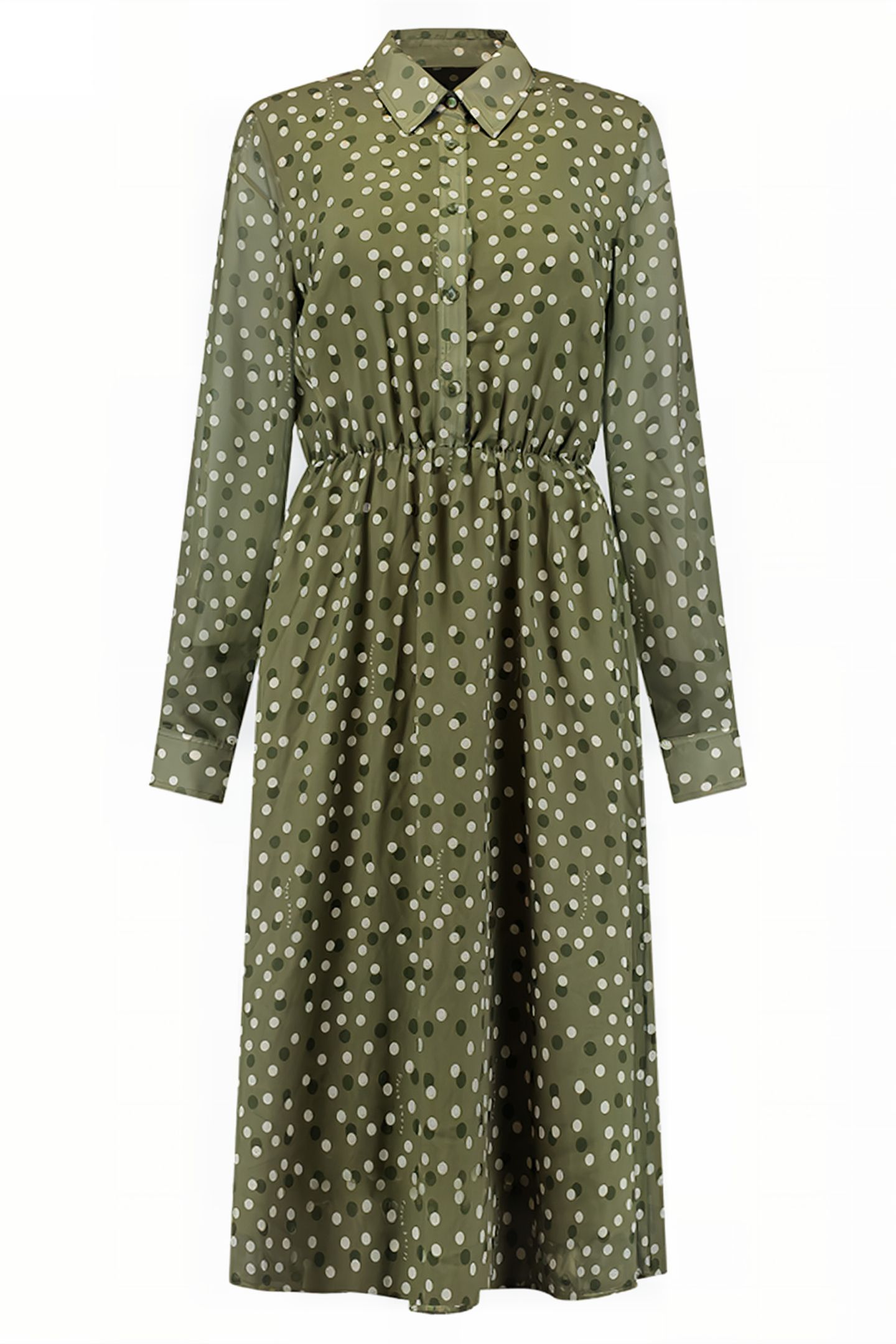 SKY DRESS OLIVE GREEN 1