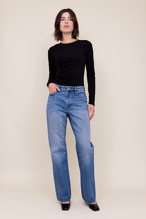 DRAPE LONGSLEEVE BLACK 2