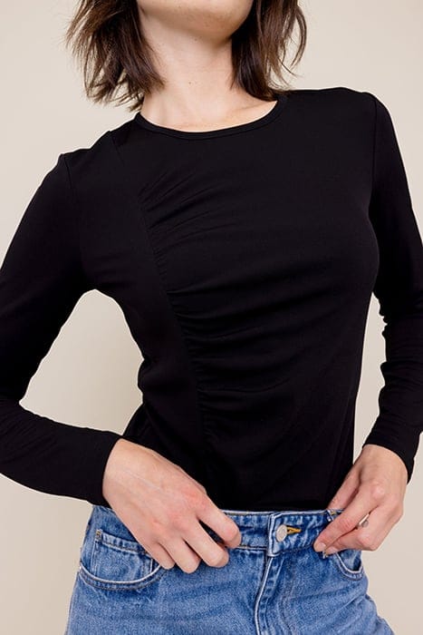 DRAPE LONGSLEEVE BLACK 6