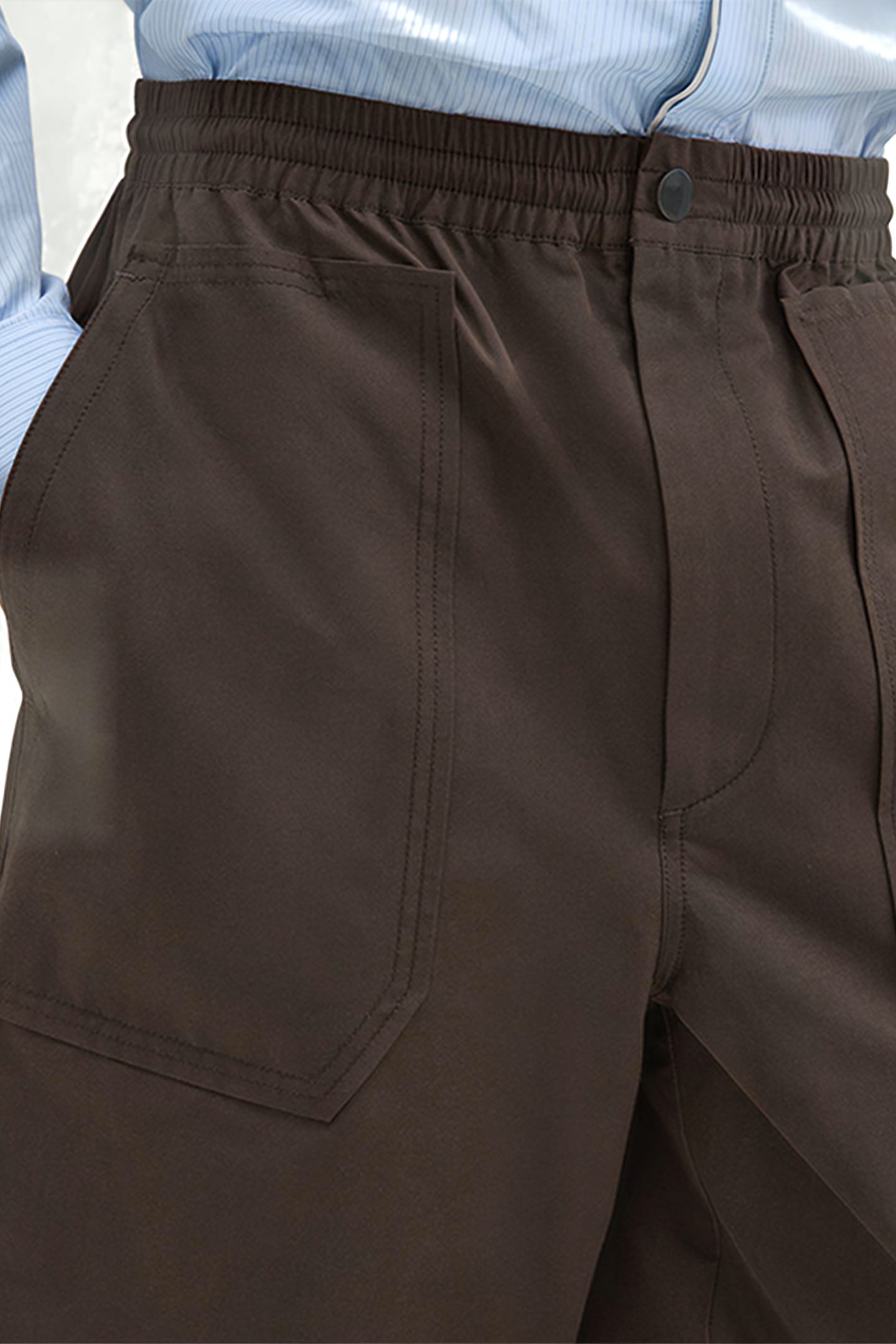 COTTON-BLEND PULL-ON SHORT DEEP TUNDRA 3