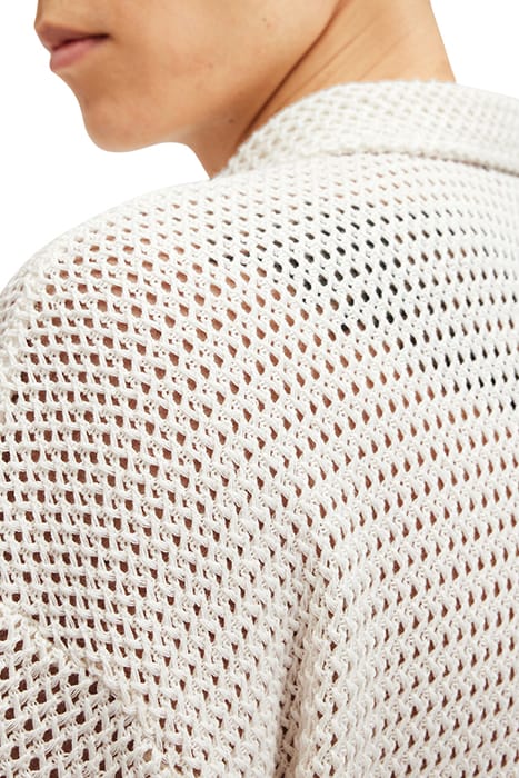 MUNROE SS SHIRT CHALK WHITE 4
