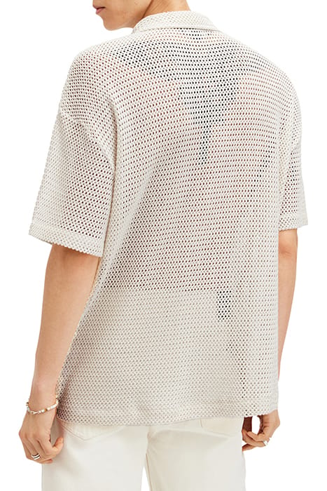 MUNROE SS SHIRT CHALK WHITE 2