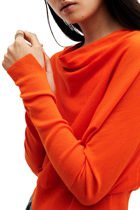 RIDLEY M CROP JUMPER ZESTY ORANGE 7