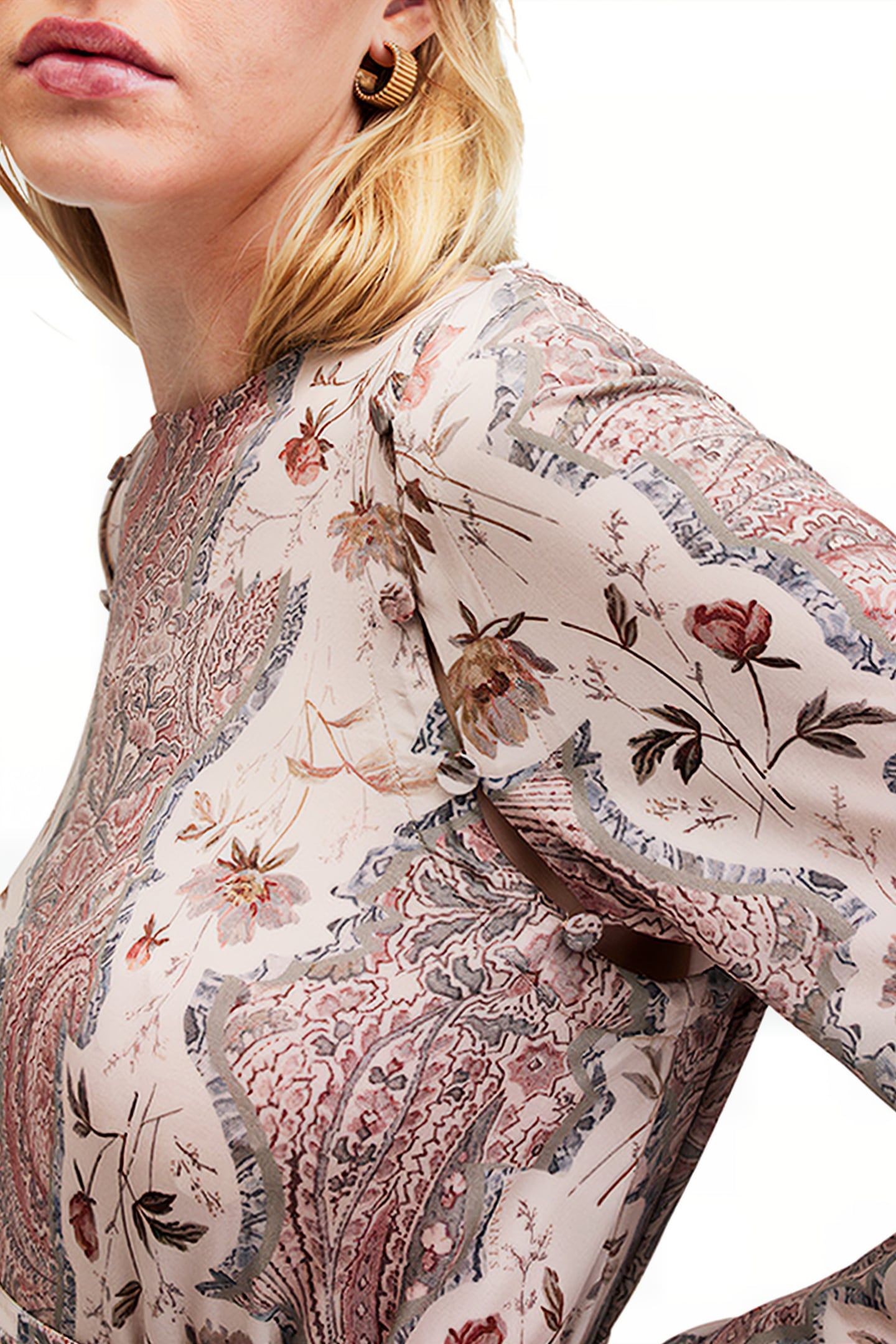 SUSANNAH CASCADE DRE CLAY PINK 10