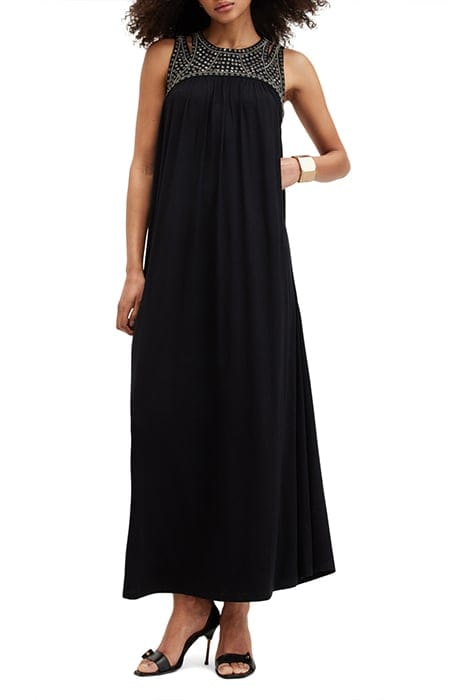 ARIZONA EMB DRESS BLACK 1