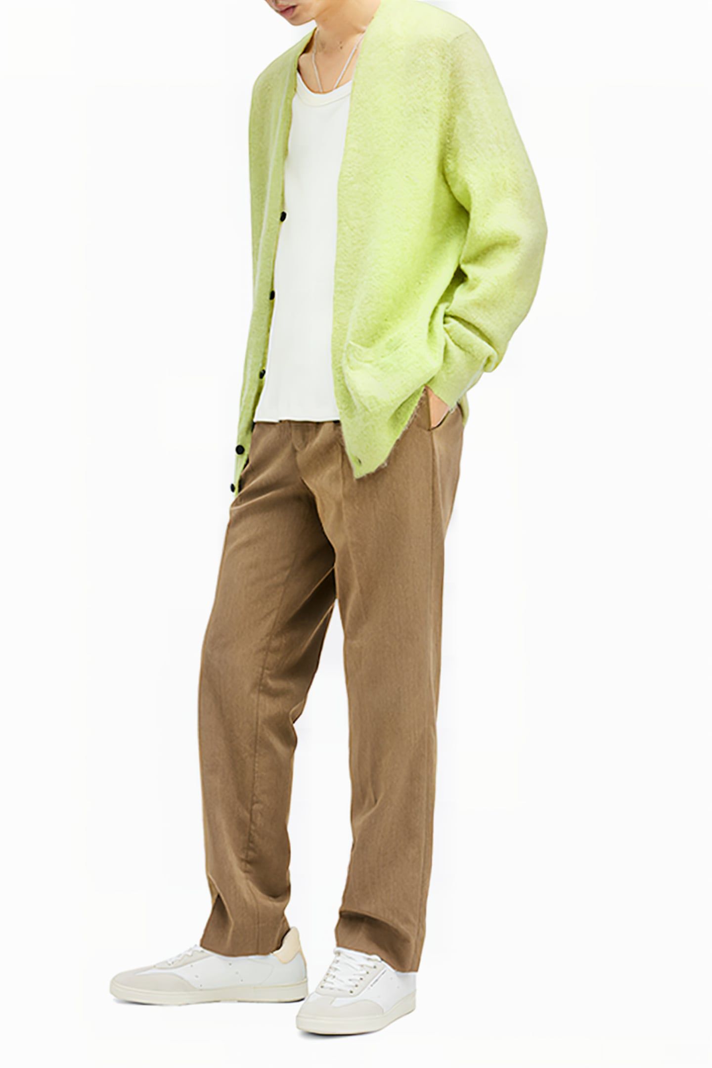 KENNEDY CARDIGAN LIGHT GREEN 3