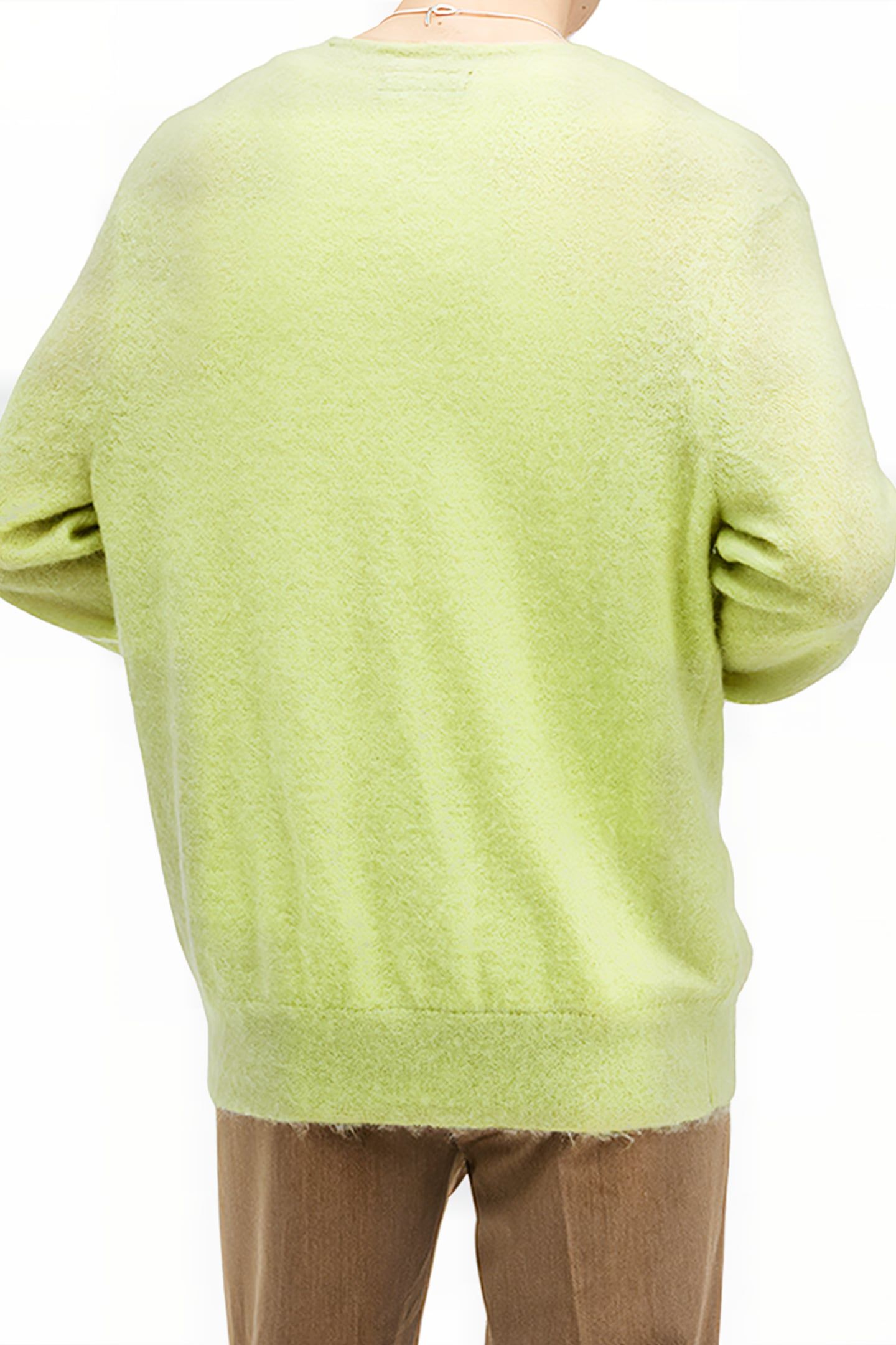 KENNEDY CARDIGAN LIGHT GREEN 2