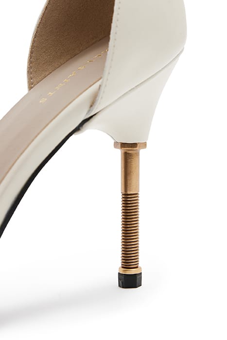 BETTY SANDAL PARCHMENT WHITE 5