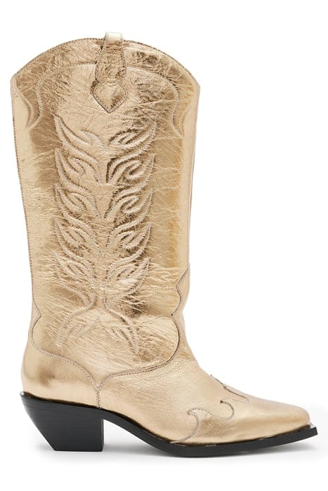 DOLLY BOOT METALLIC GOLD 1