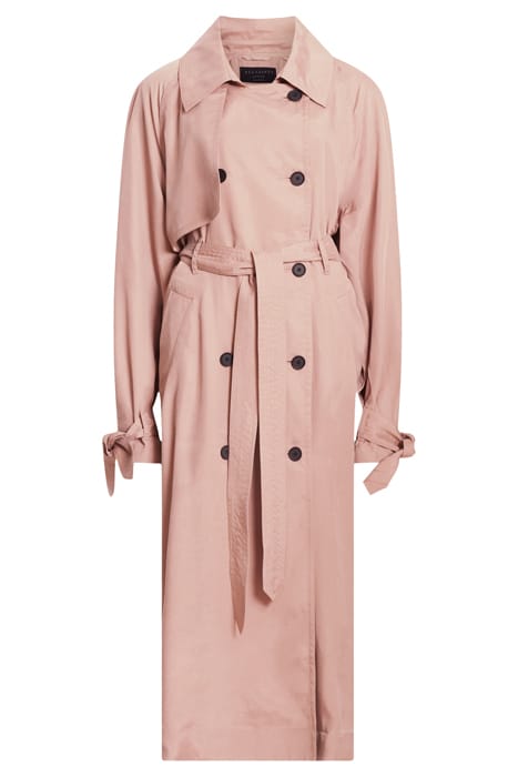KIKKI TRENCH RICH TAN PINK 4