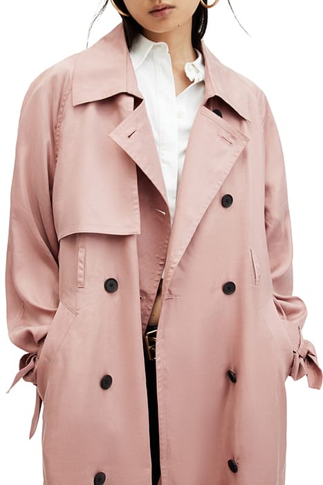 KIKKI TRENCH RICH TAN PINK 7