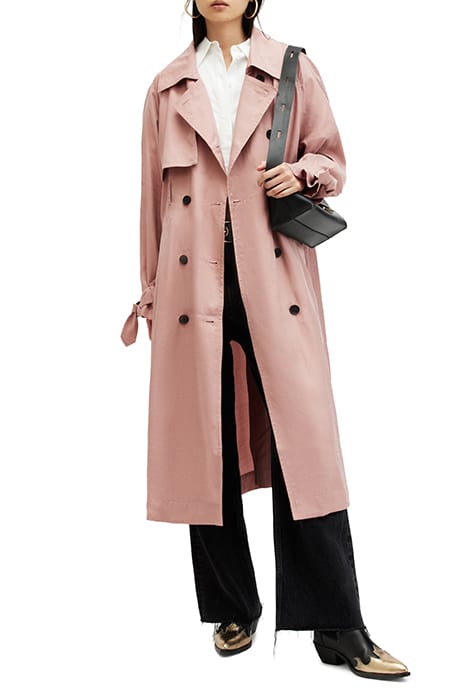 KIKKI TRENCH RICH TAN PINK 5