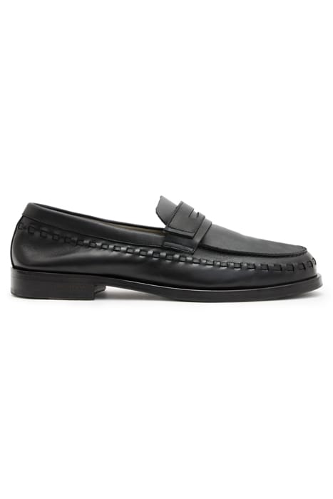 SAMMY LTHR LOAFER BLACK 1