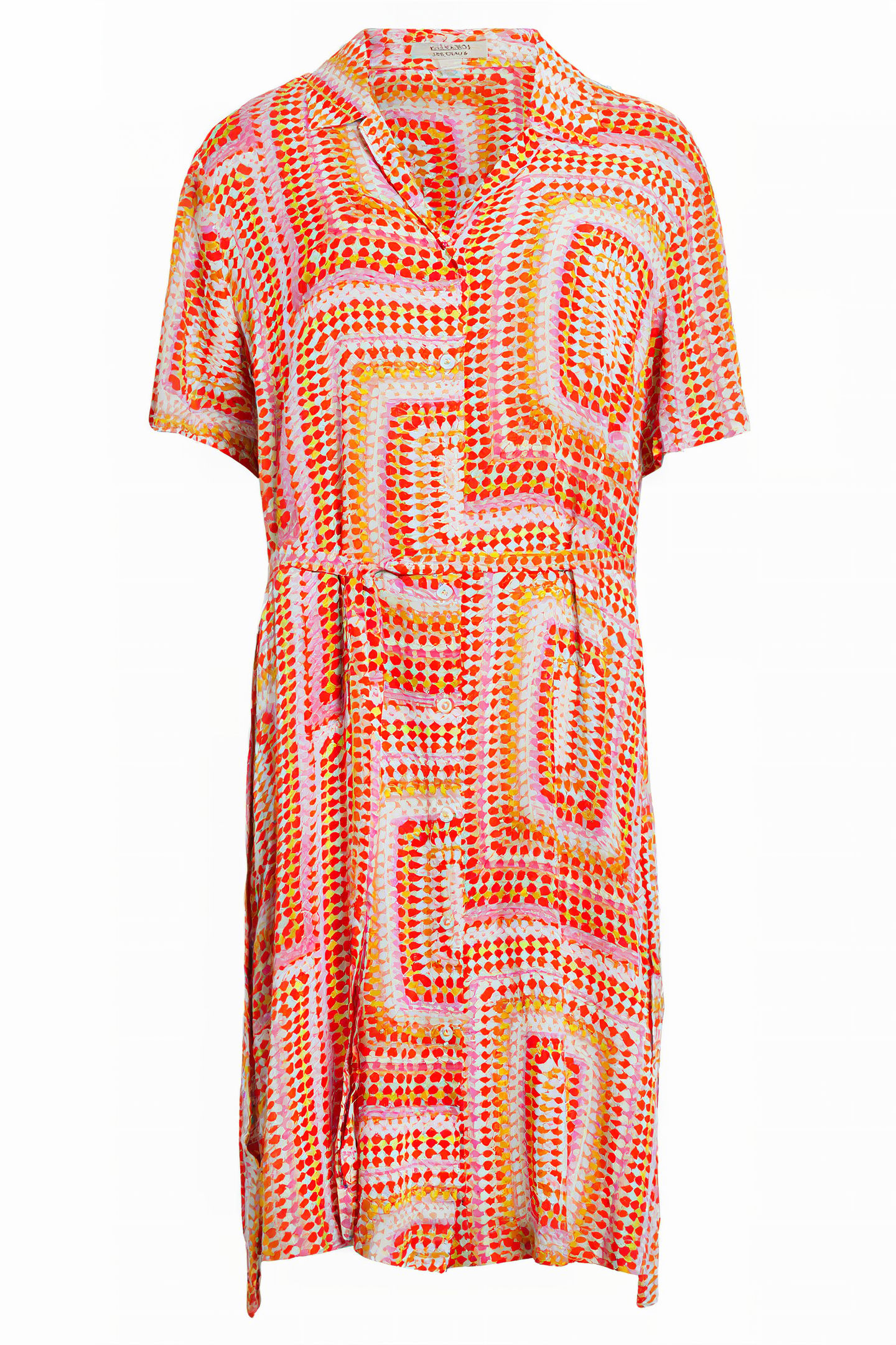 ATHEA LUISA DRESS BLOOD ORANGE 4