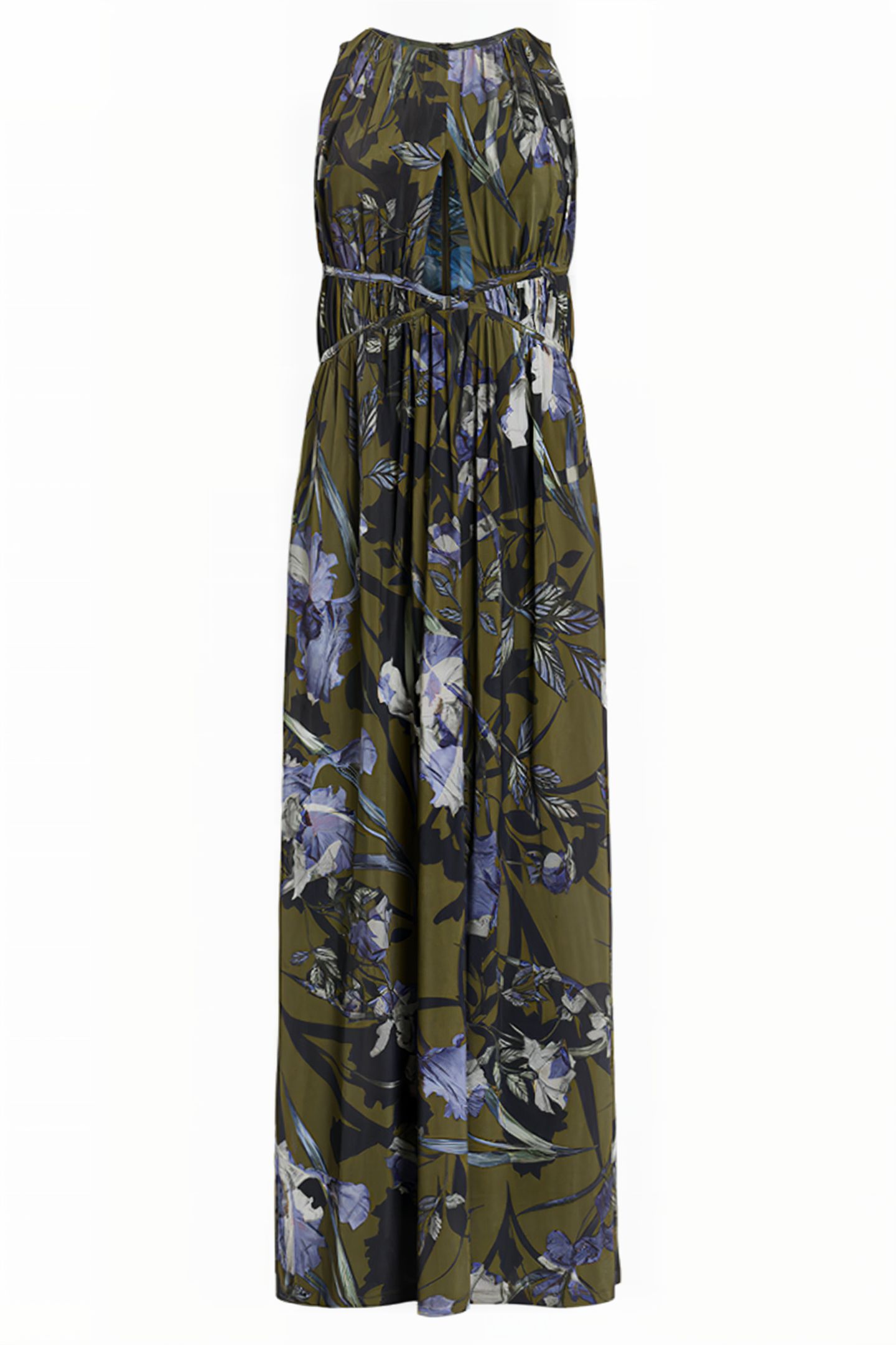 KAYA BATU DRESS DEEP KHAKI GREEN 3