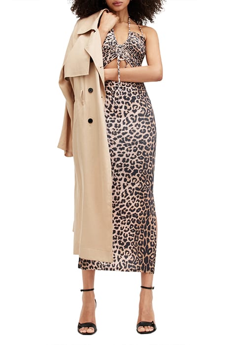 AMAYA LEPPO DRESS LEOPARD BROWN 5