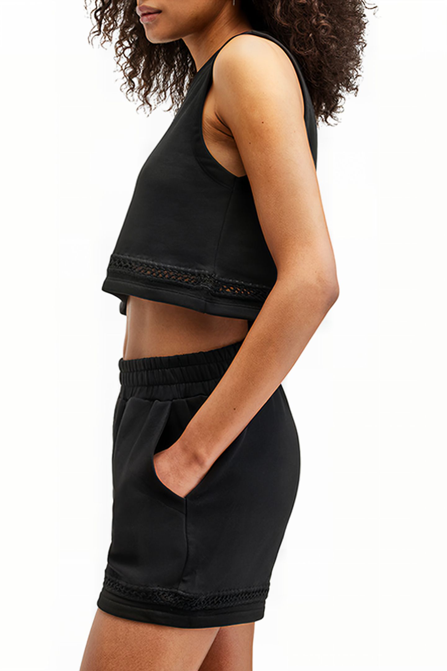 EWELINA LILA TOP BLACK 6