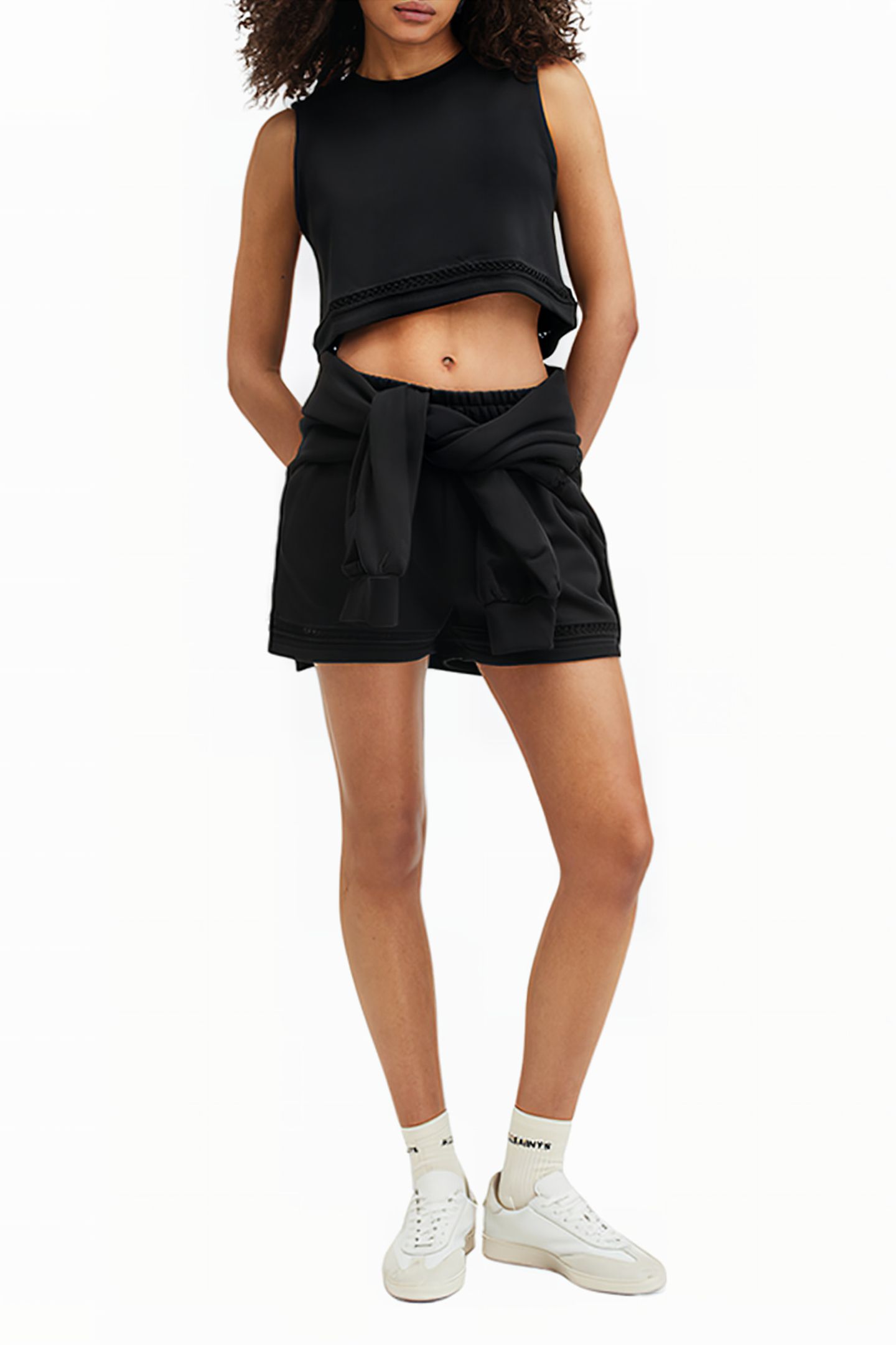 EWELINA LILA TOP BLACK 3