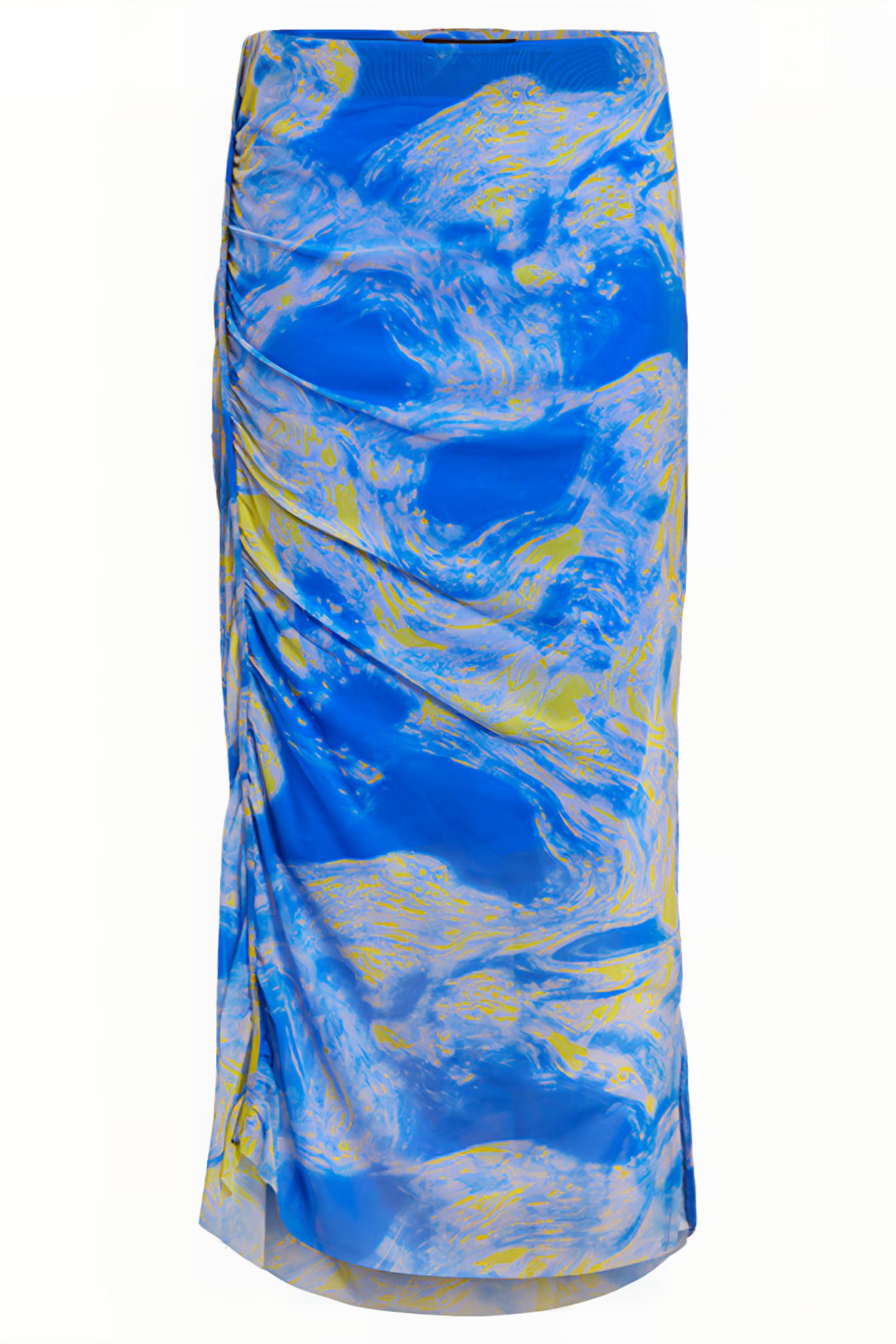 NORA INSPIRAL SKIRT ELECTRIC BLUE 4