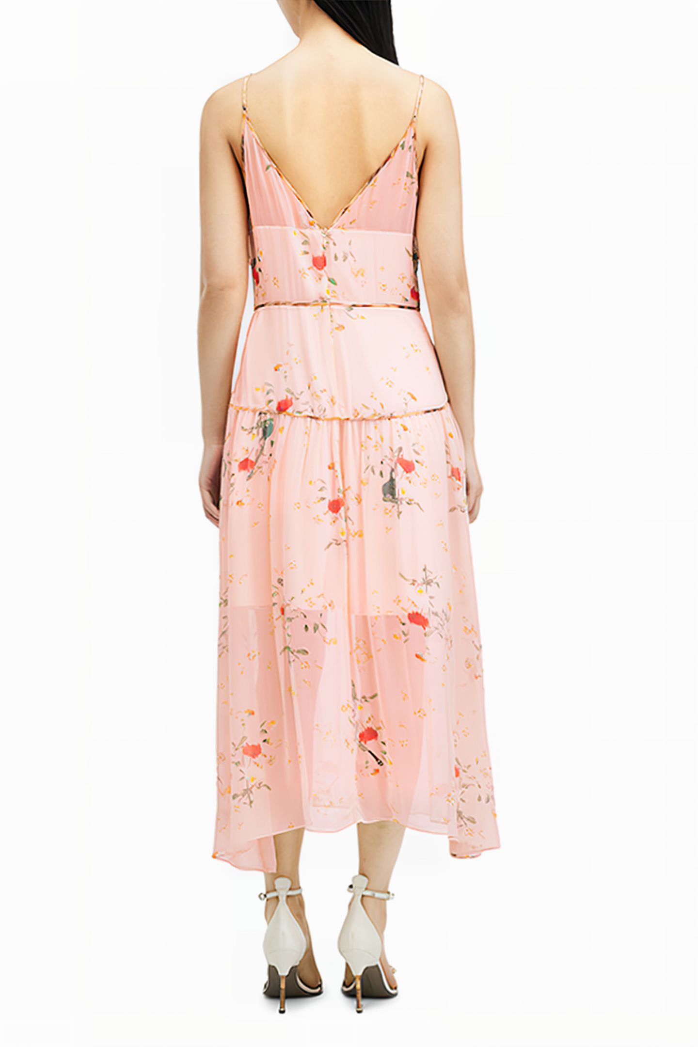 SAFFRON KORA DRESS DUSKY PINK 2
