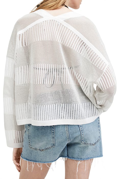 MISHA V NECK WHITE 2