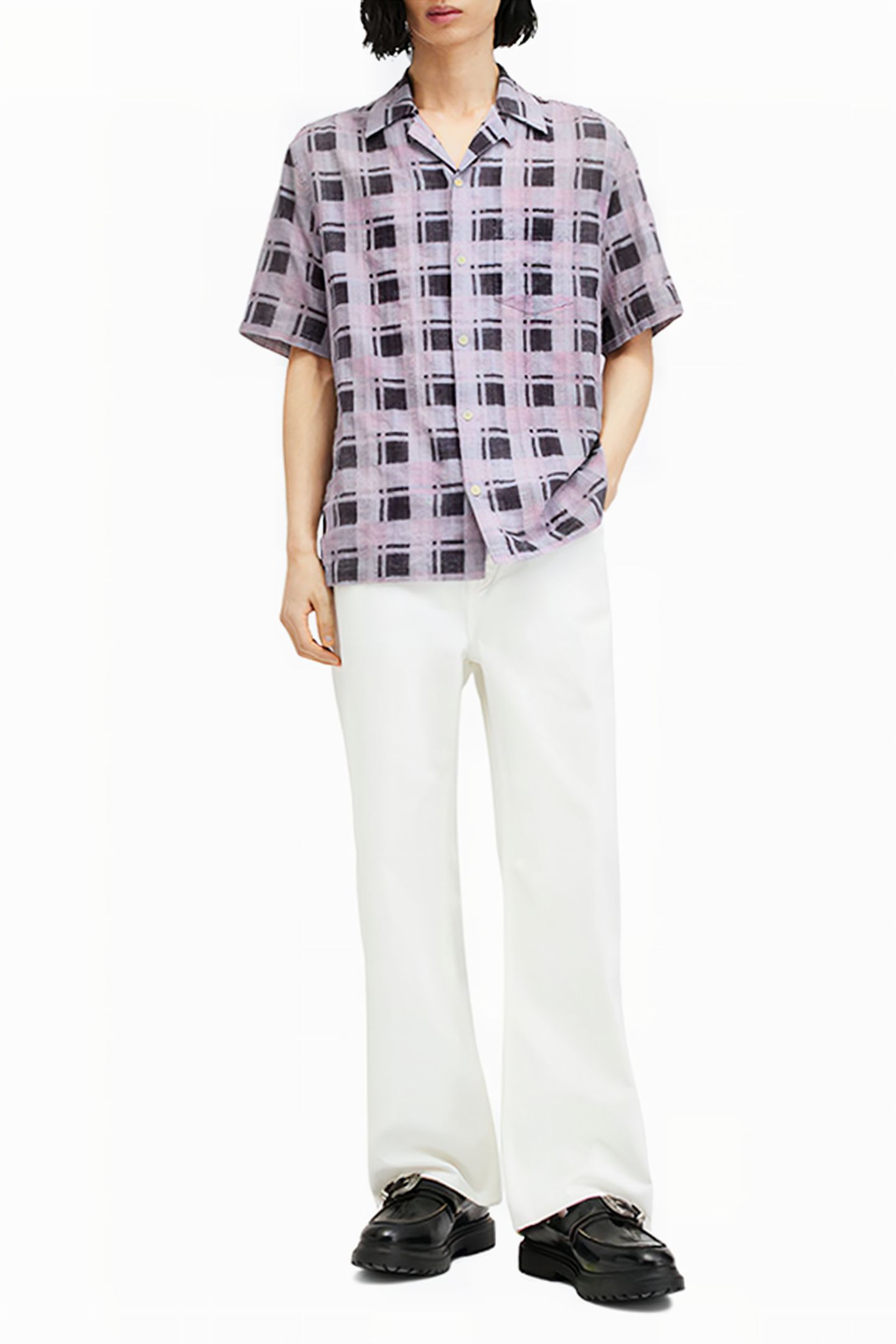 BIG SUR SS SHIRT SUGARED LILAC 3
