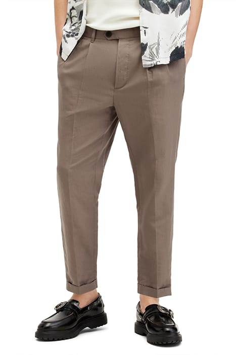 CROSS TALLIS TROUSER EARTHY BROWN 1