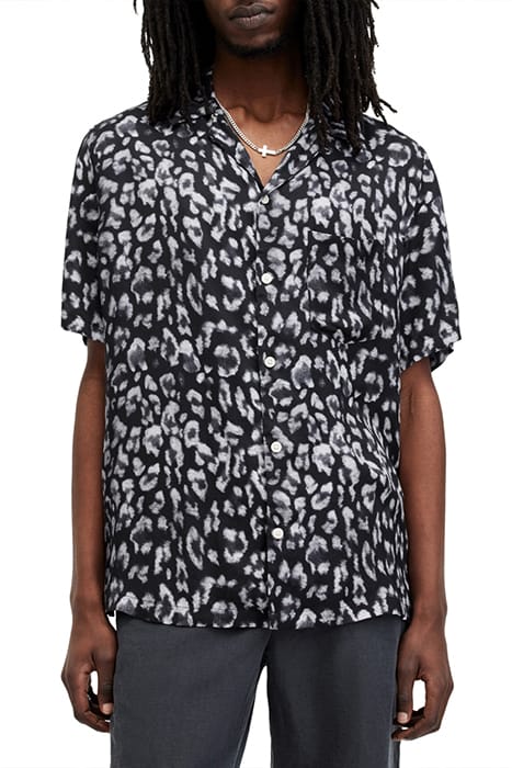 LEOPAZ SS SHIRT JET BLACK 1
