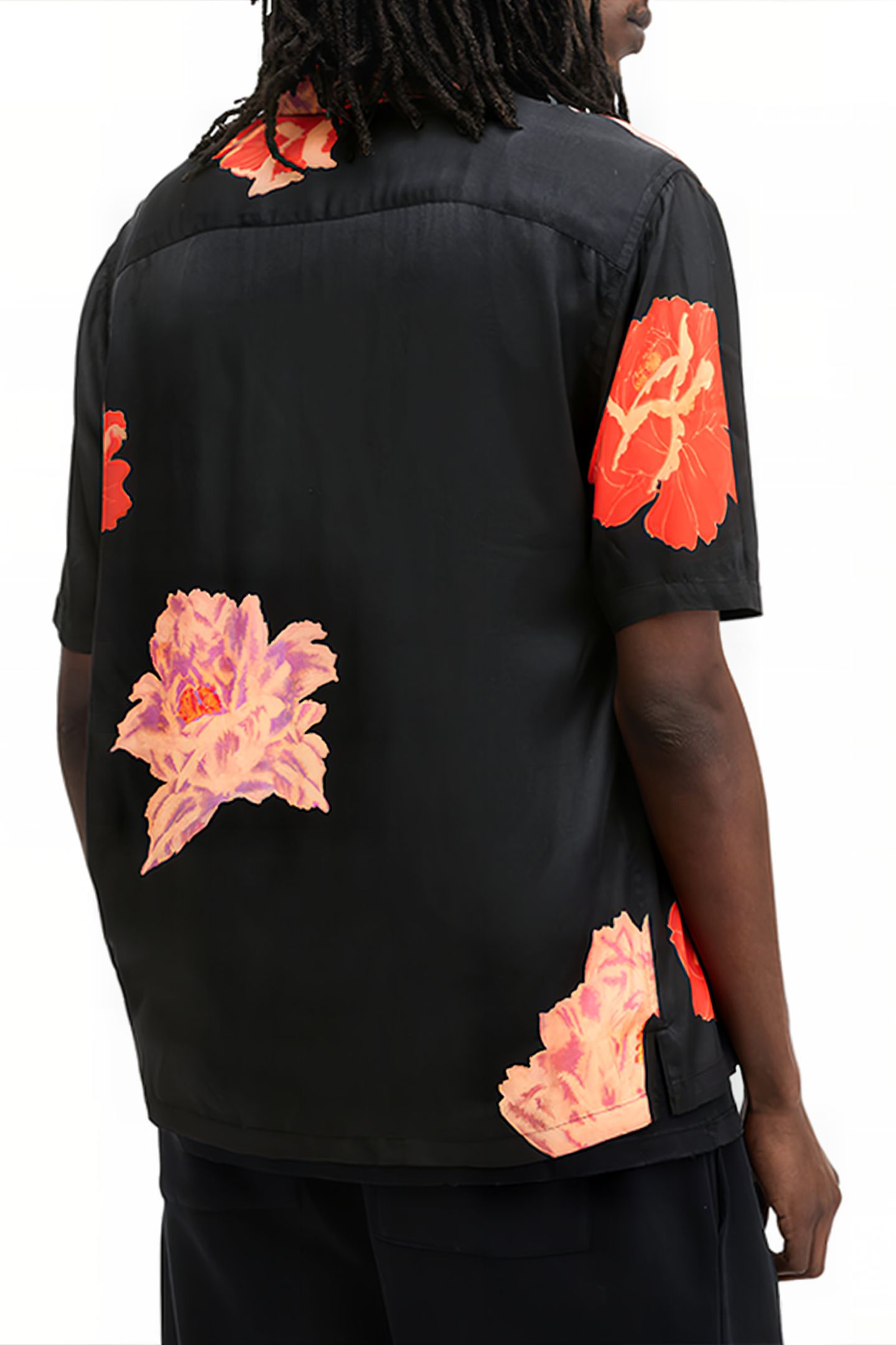 ROZE SS SHIRT JET BLACK 2