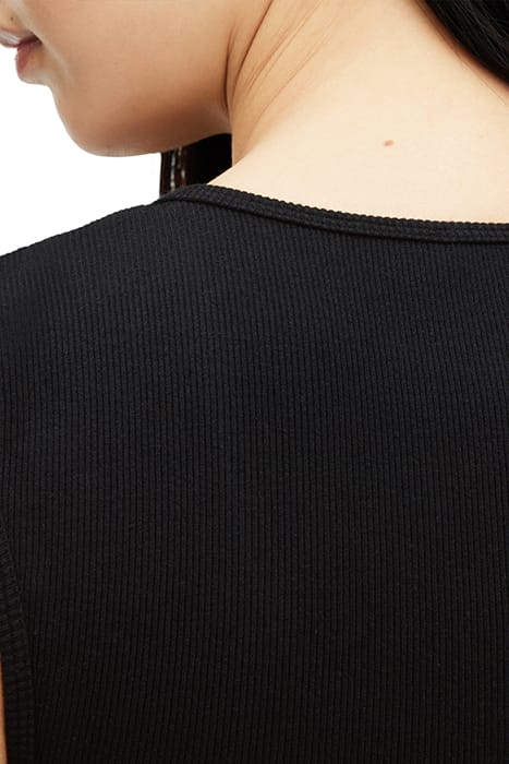 TAMIE RIB TANK BLACK 7