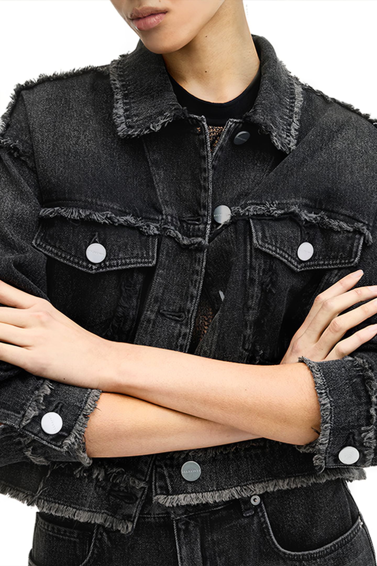 CLAUDE FRAY JACKET WASHED BLACK 7