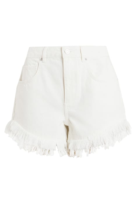 ASTRID FRAY SHORT CREAM WHITE 4