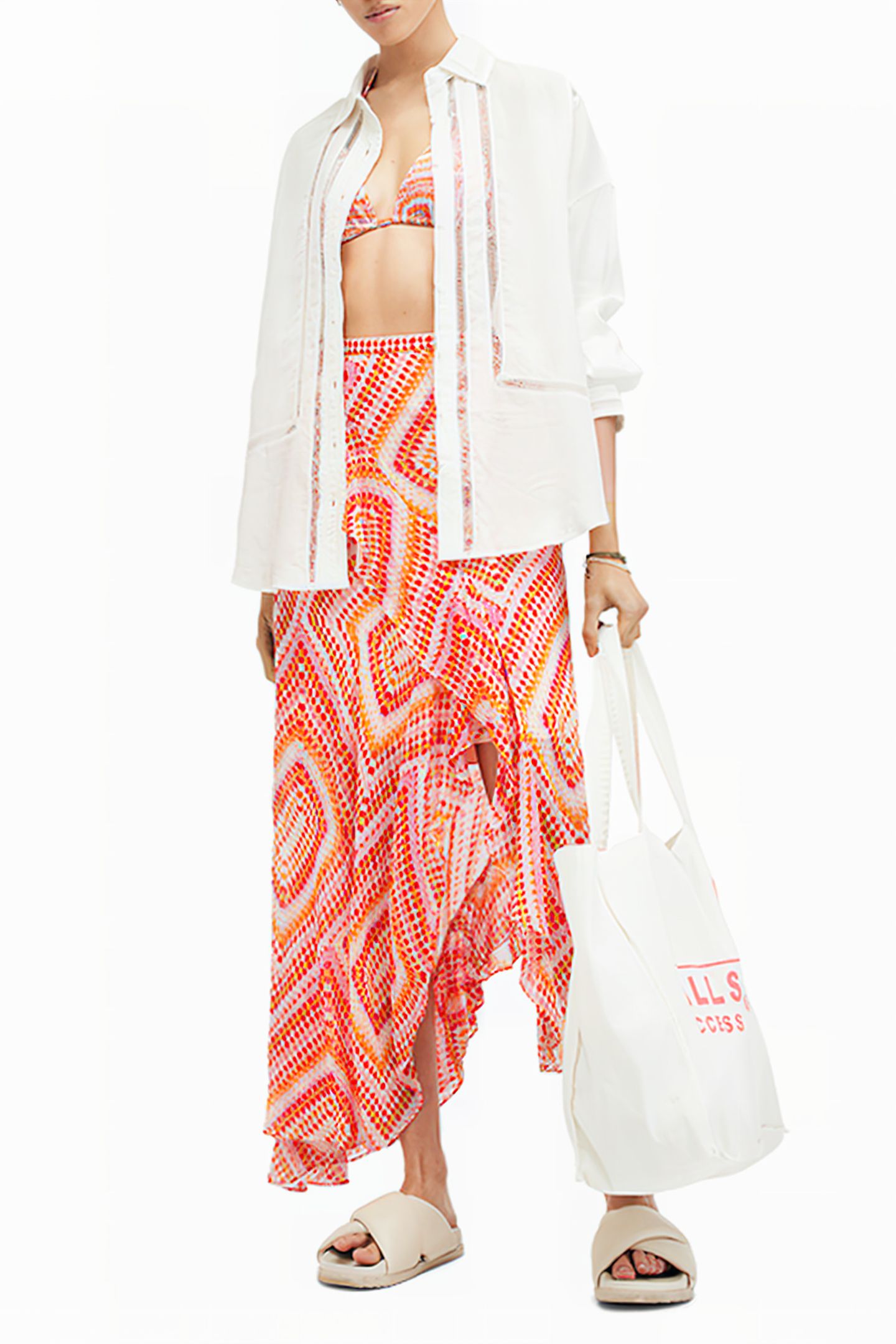 SARA LUISA SKIRT BLOOD ORANGE 5