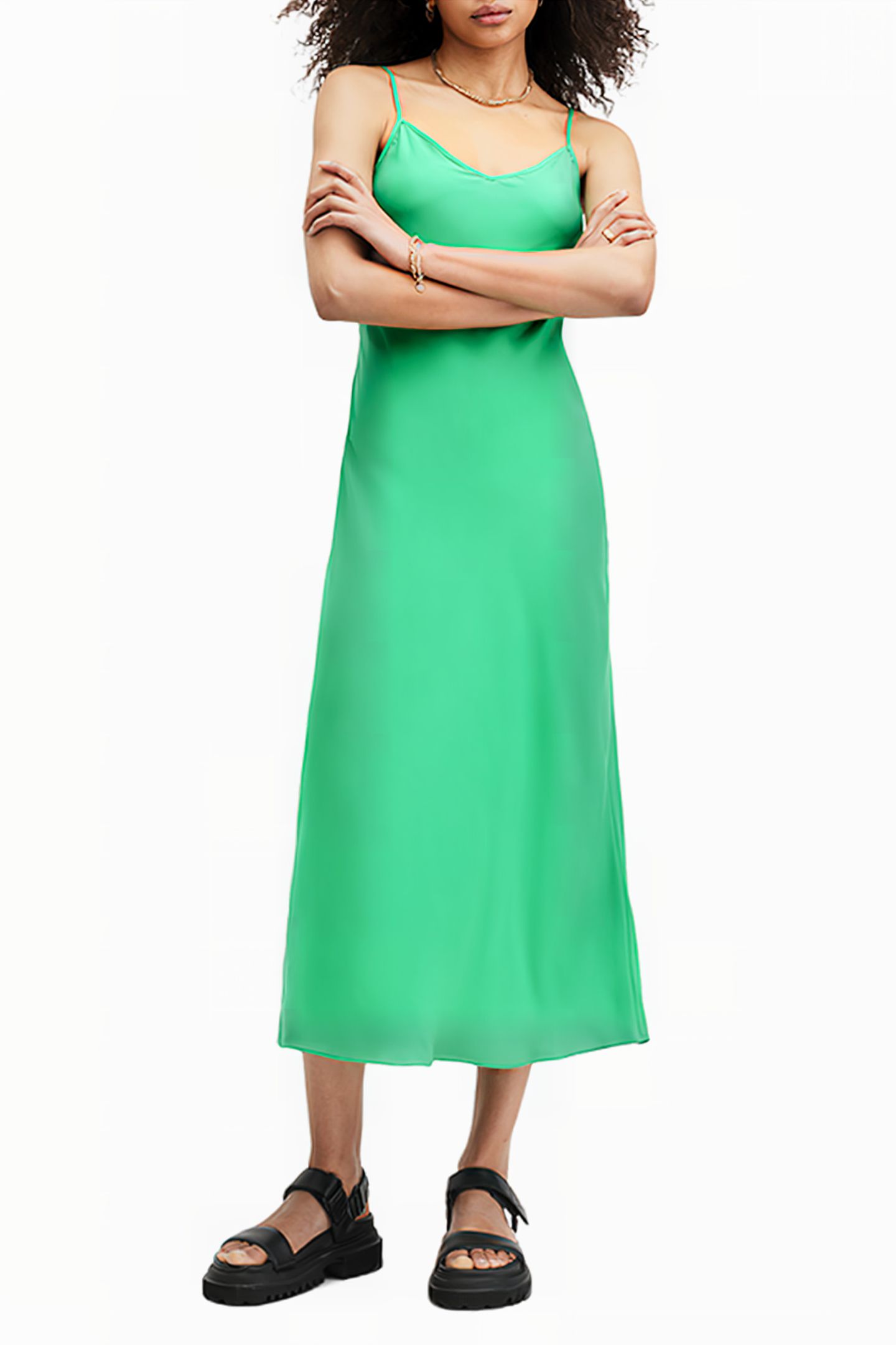 BRYONY DRESS SPECTRA GREEN 1