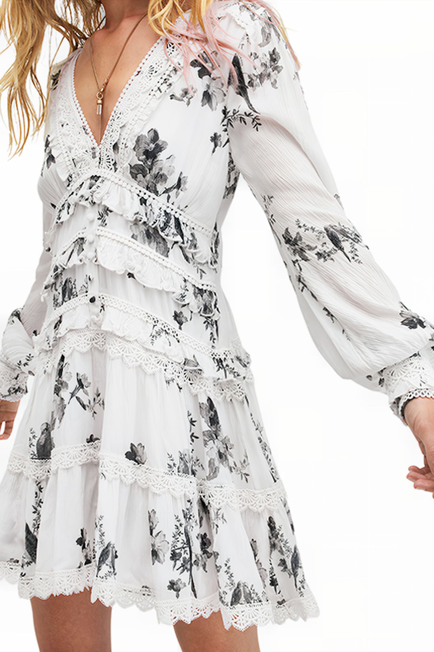 ZORA IONA DRESS OFF WHITE 7