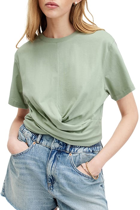 MALLINSON TEE OIL GREEN 5