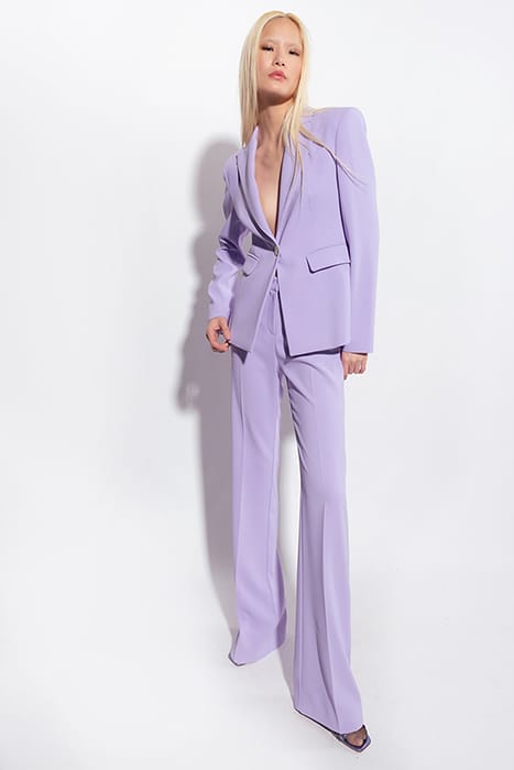 HULKA PANTALONE CREPE STRETCH LILAC DARK SORBET 5