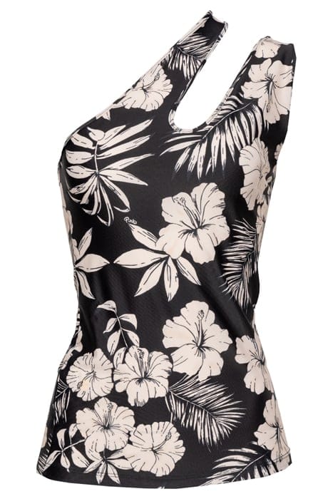 TIRCHIO TOP JERSEY TECNICO ST.FIORE GRAFICO BLACK/BUTTER 1
