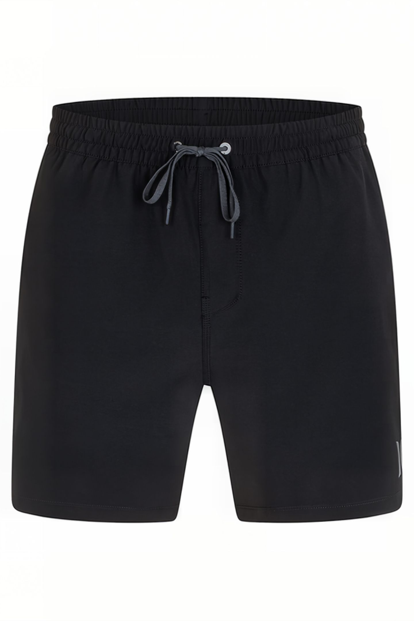 ONE AND ONLY SOLID VOLLEY 17 BOARDSHORT BLACK 3