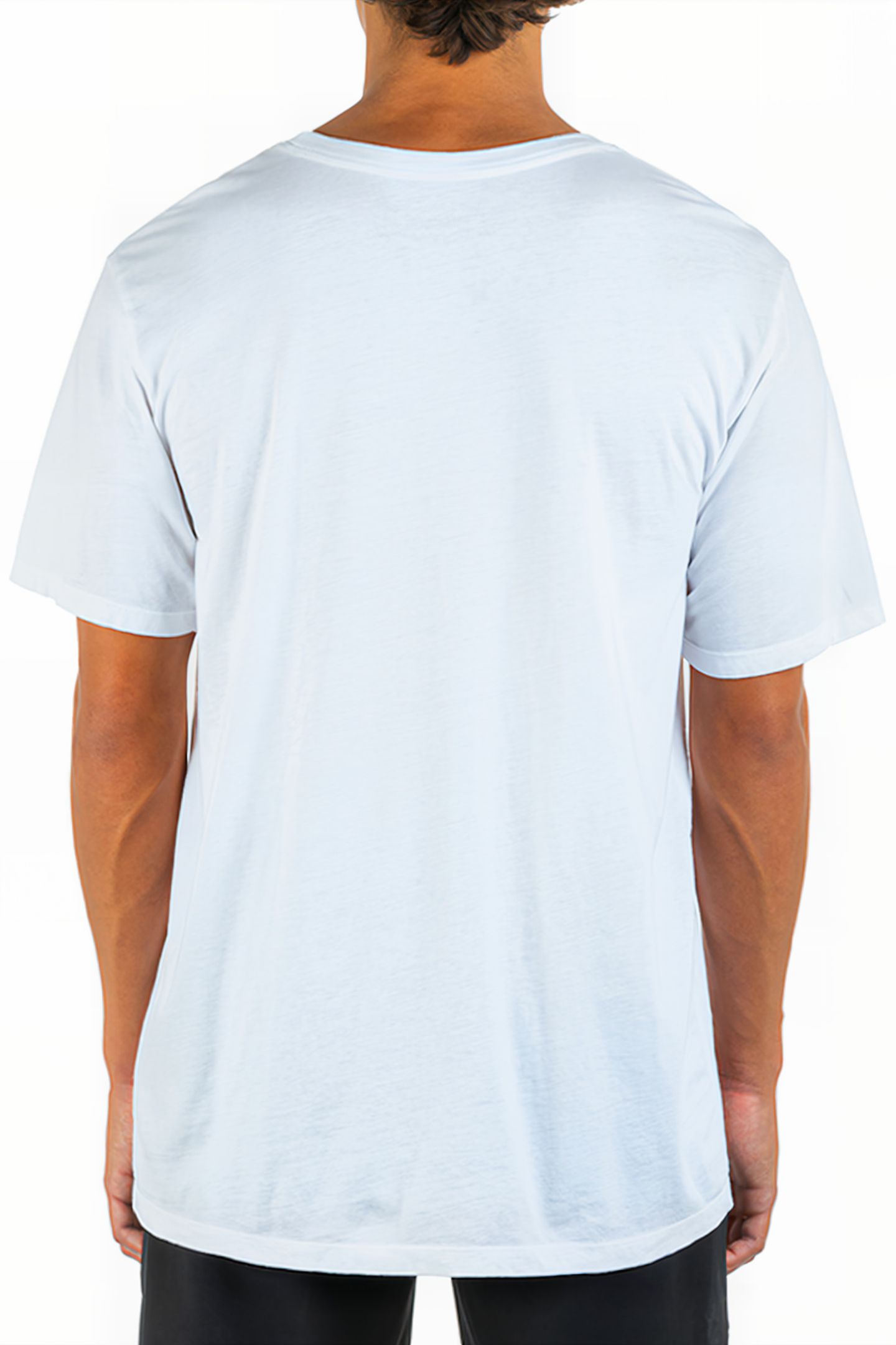 EVD OAO SOLID SHORT SLEEVE WHITE 2