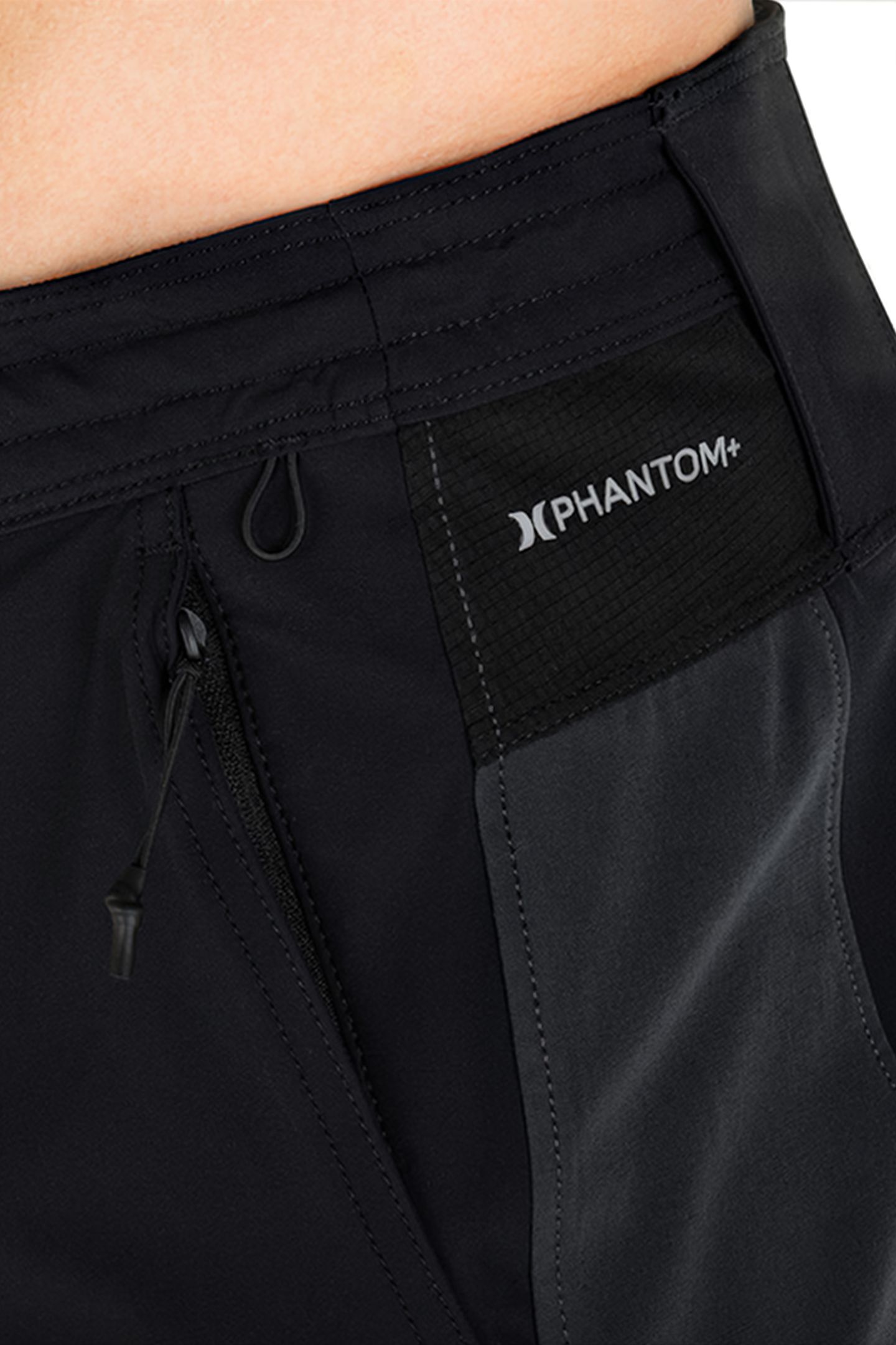 PHNTM BLOCKADE PADDLE SERIES HYBRID 18 BOARDSHORT BLACK 5