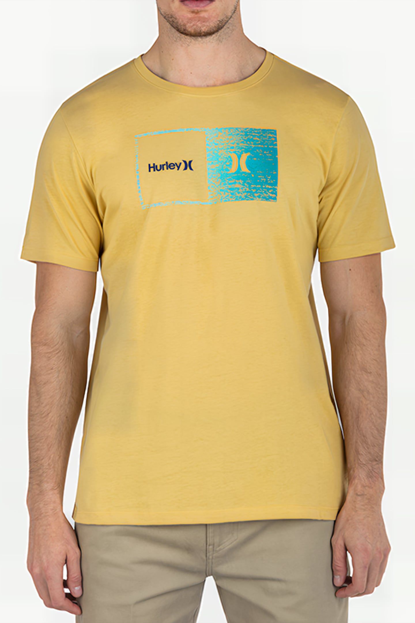 EVD HALFER GRADIENT SHORT SLEEVE DUST CHEDR 1