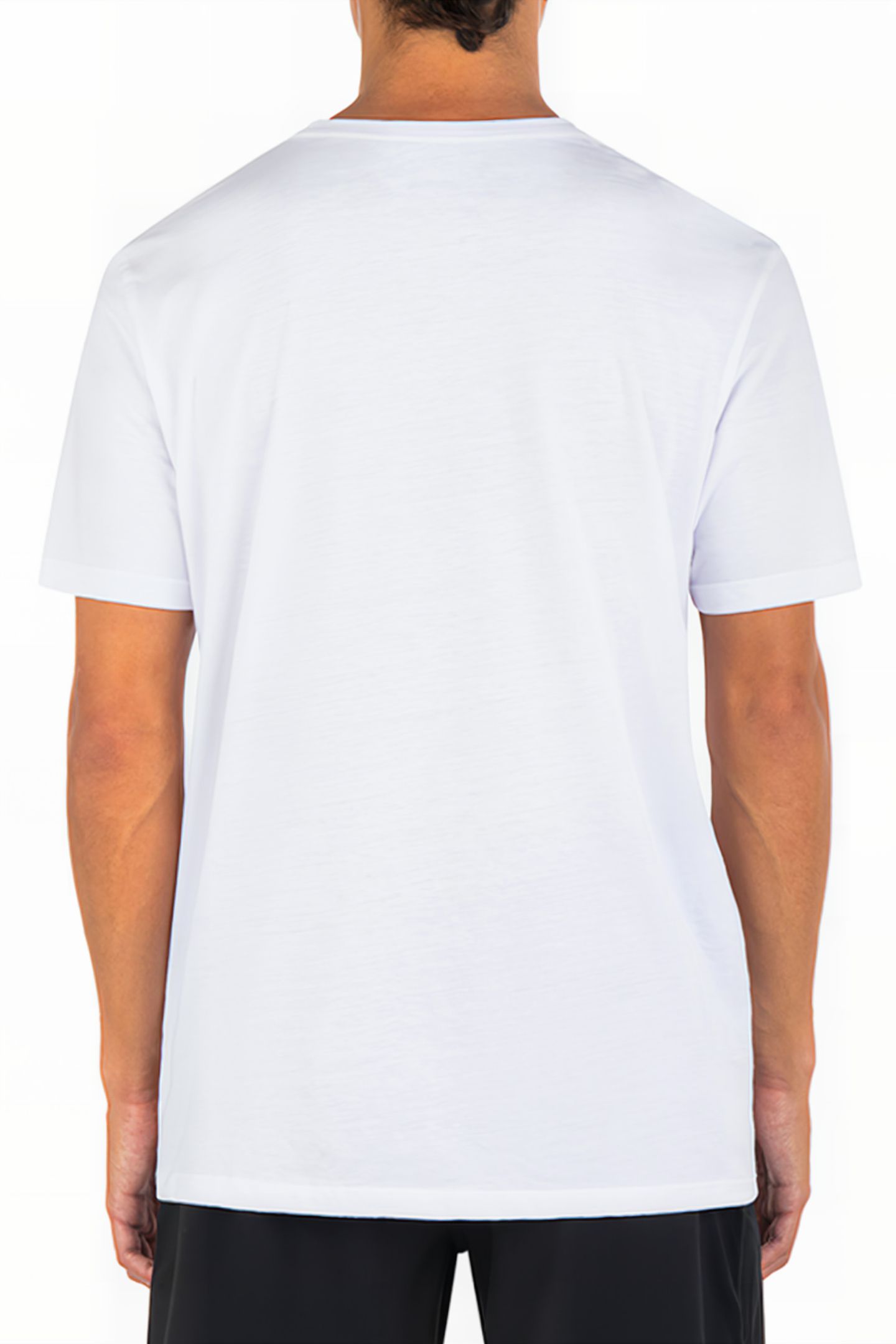 EVD POSTERED UP SHORT SLEEVE WHITE 2
