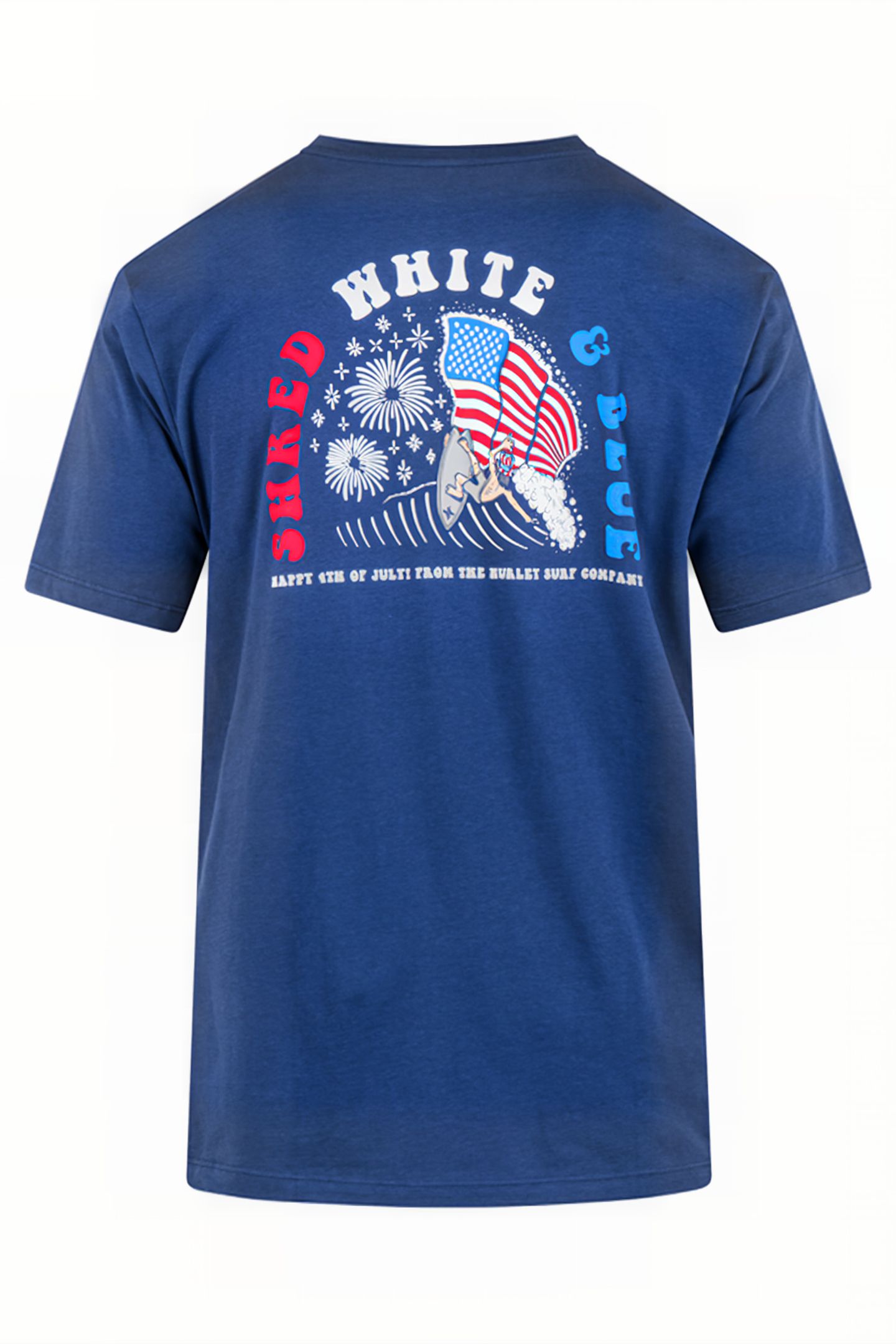 EVD SHRED WHITE AND BLUE SHORT SLEEVE ABYSS 4