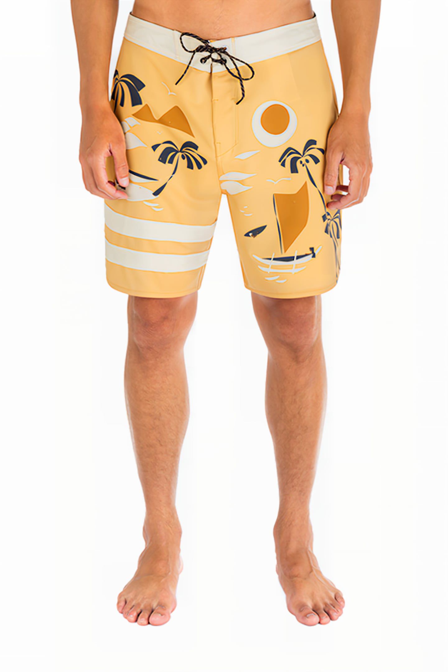 PHANTOM-ECO NICK KUCHAR BLOCK PARTY 18" BOARDSHORT GOLD SHED 1