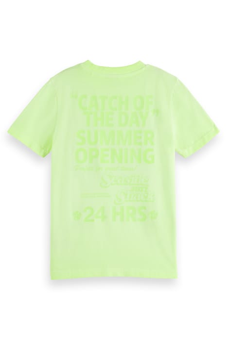 GARMENT-DYED T-SHIRT LIGHTHOUSE LIME 2