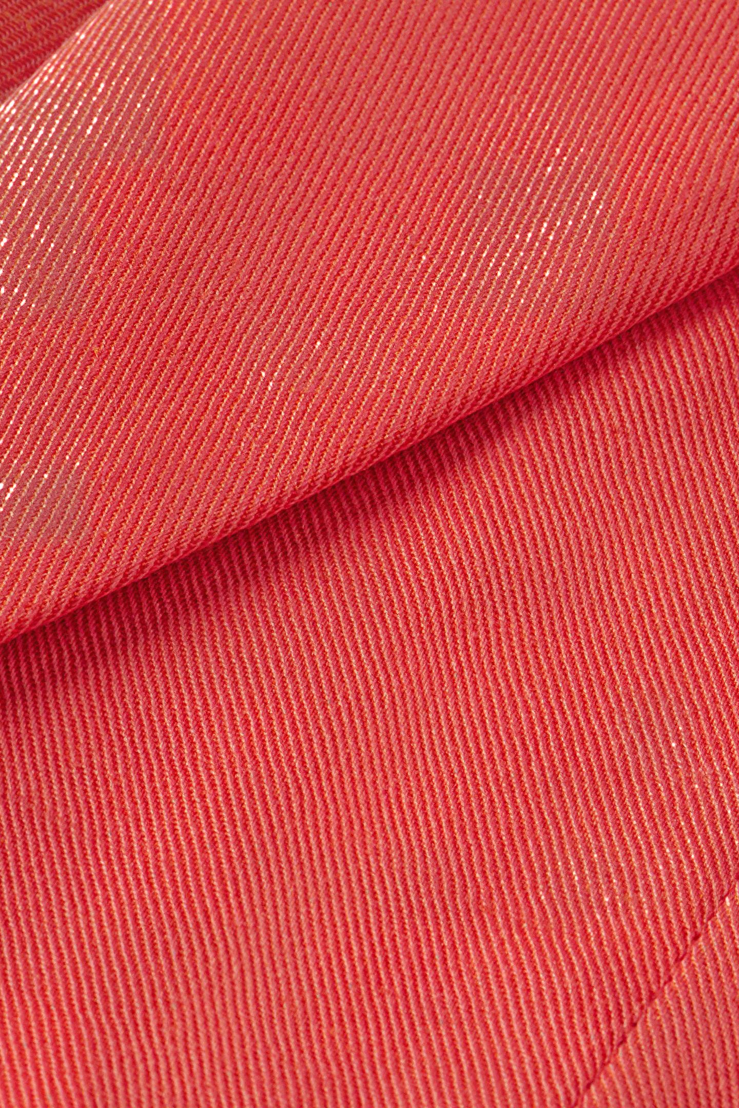 BOXY UNLINED SINGLE BREASTED BLAZER FIERY ROSE 3