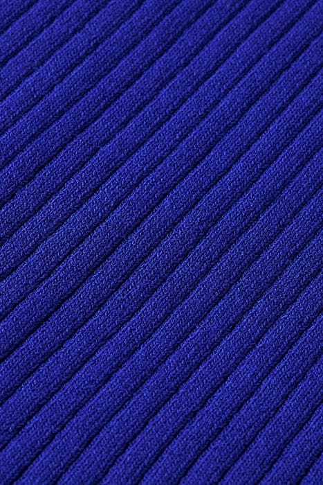 TIE BACK KNITTED TANK ELECTRIC BLUE 3